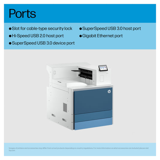 HP LaserJet Enterprise 8501dn A3, 70S. SW, SF, Duplex, Netzwerk