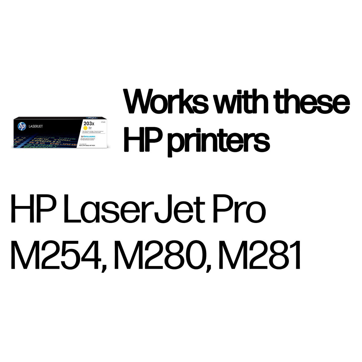 HP CF542X / 203X XL Gelb