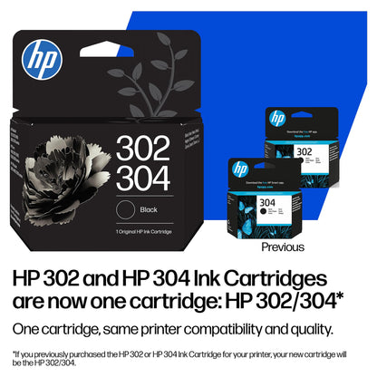 HP 302/304 Tri-color Original Ink Cartridge