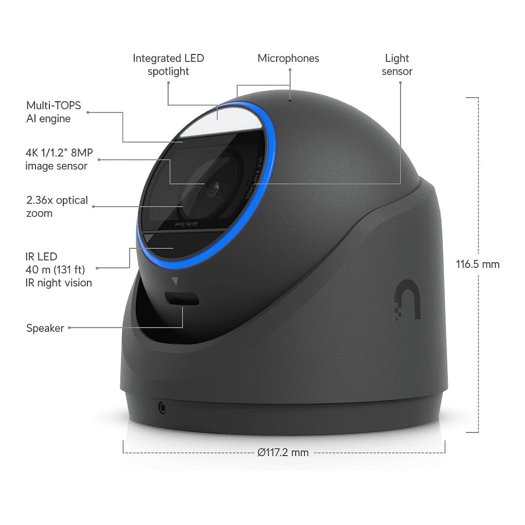 Ubiquiti G6 Pro Turret (schwarz)