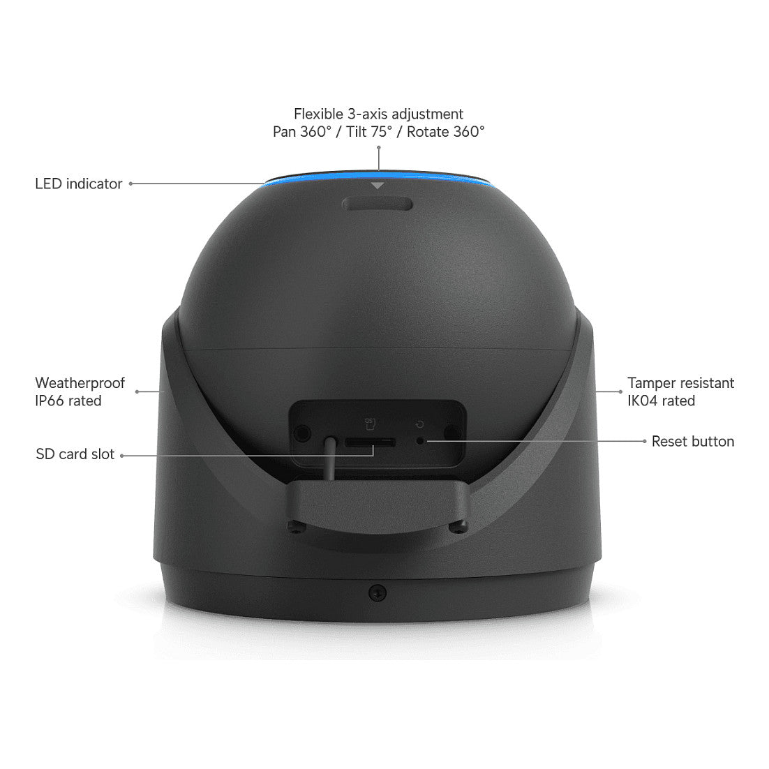 Ubiquiti G6 Pro Turret (schwarz)