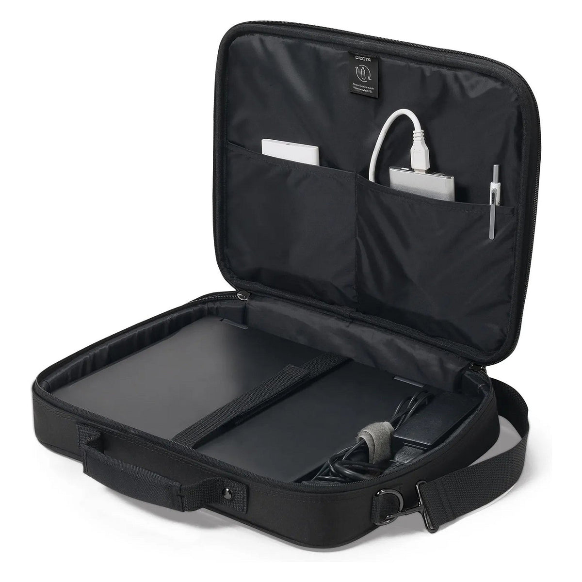 Dicota TWO Laptop Bag Clamshell 13-14" black