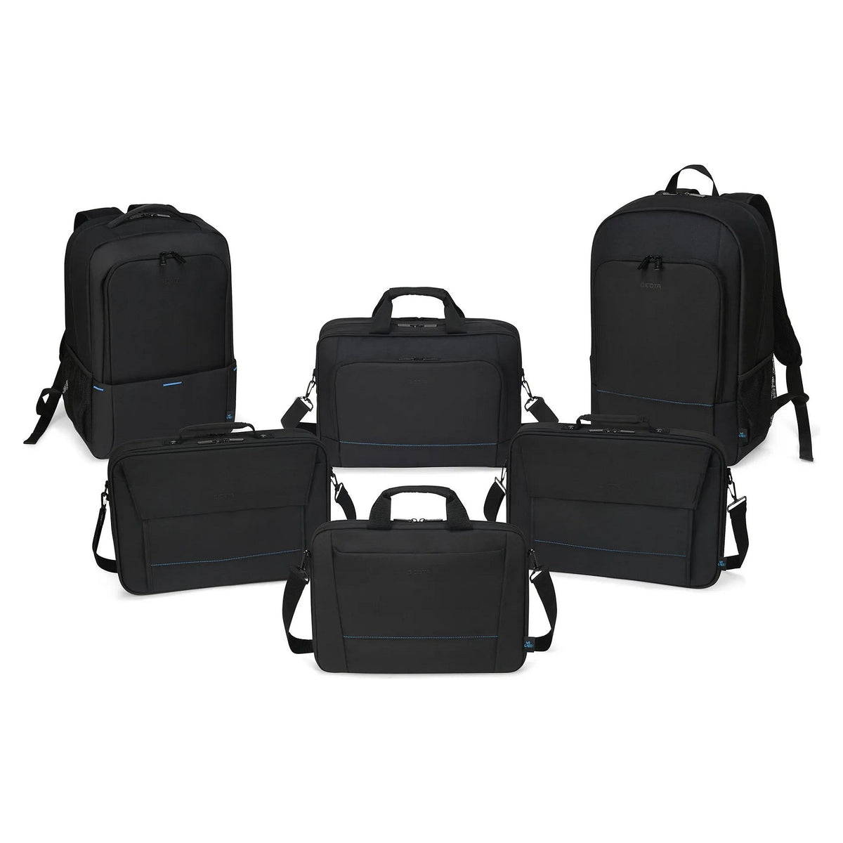 Dicota TWO Laptop Bag Clamshell 14-16" black