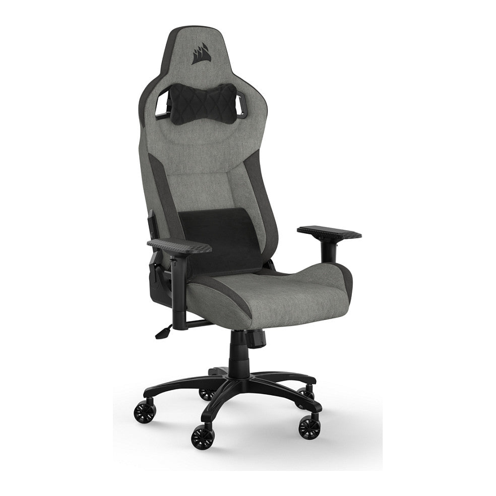 Corsair T3 Rush Gaming-Stuhl (grau/anthrazit, mit Stoffbezug (2023))