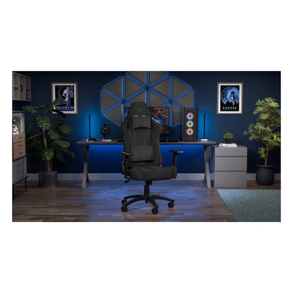 CORSAIR Gaming Stuhl TC100 RELAXED - Leatherette (Black)
