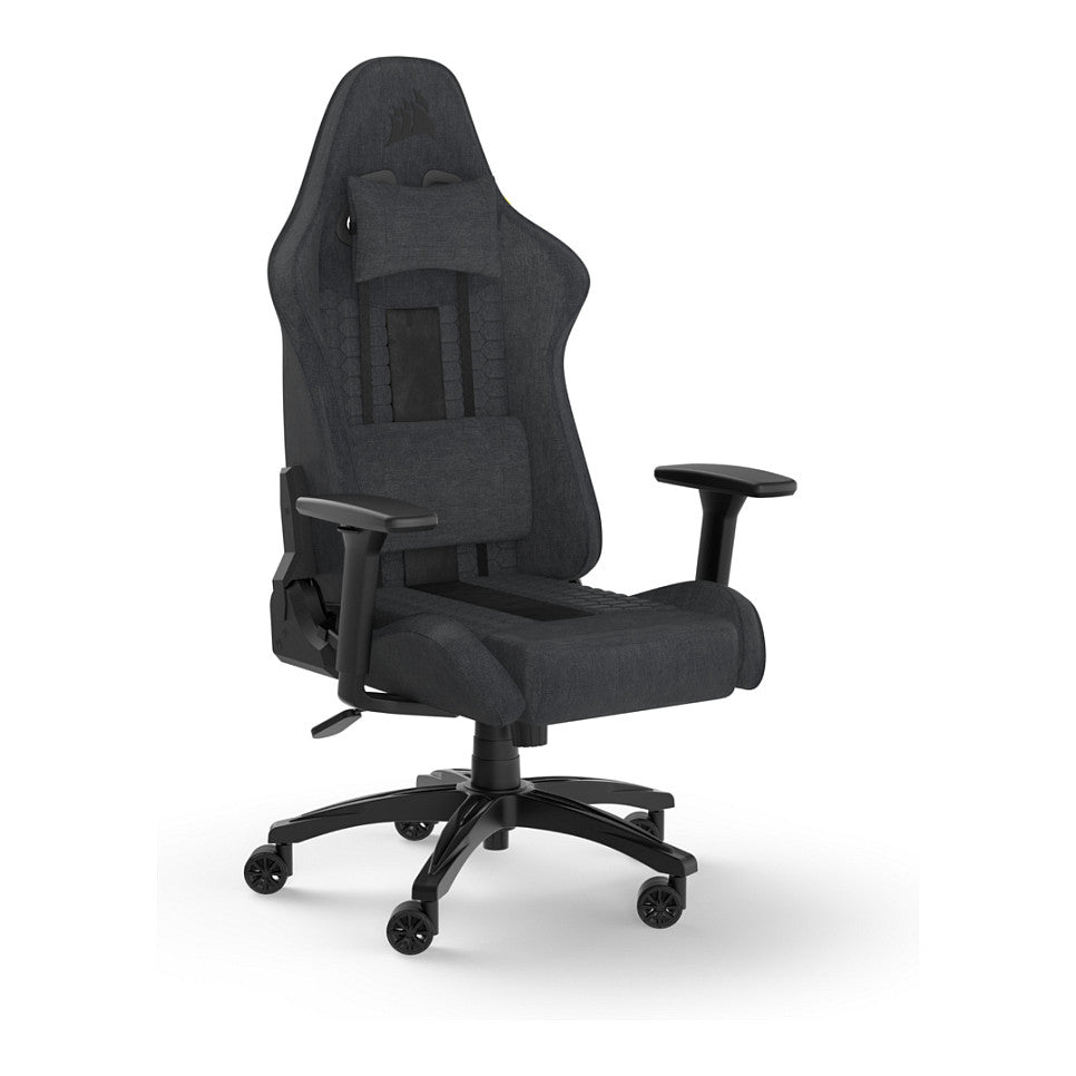 CORSAIR Gaming Stuhl TC100 RELAXED - Fabric (Grey and Black)