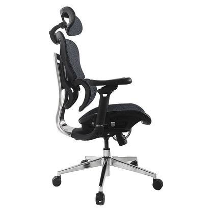 Equip Ergonomischer Bürostuhl+Kopf/Armstützen blau/schwarz lite Retail