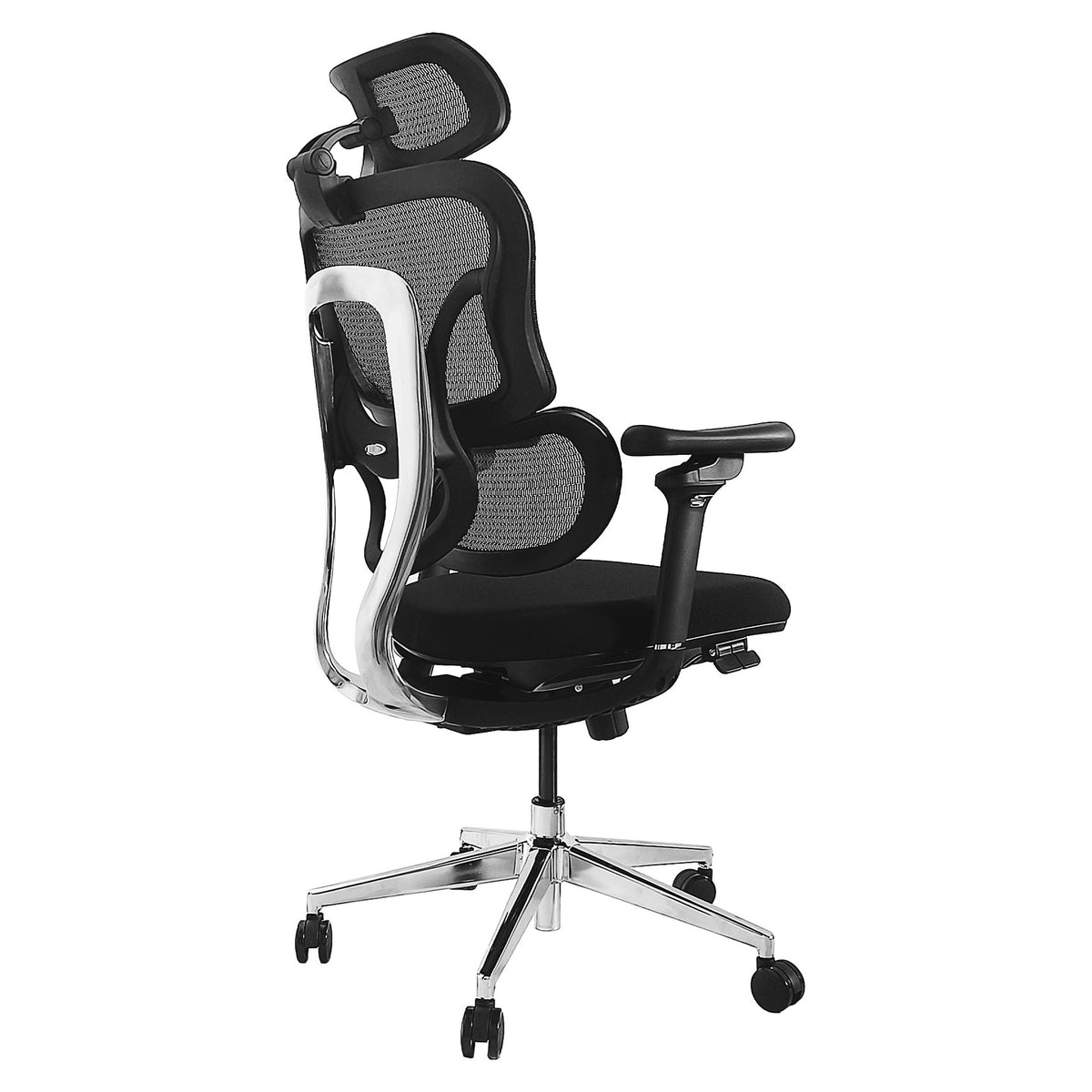 Equip Ergonomischer Bürostuhl+Kopf/Armstützen+SFS schwarz lite Retail