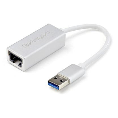 StarTech USB 3.0 auf Gigabit Netzwerkadapter - Silber - Schlankes Aluminium Design fr MacBook, Chromebook oder Tablet