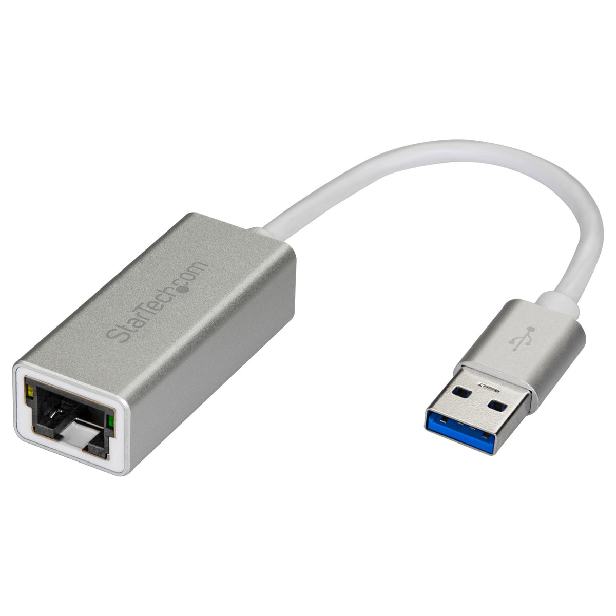 StarTech USB 3.0 auf Gigabit Netzwerkadapter - Silber - Schlankes Aluminium Design fr MacBook, Chromebook oder Tablet