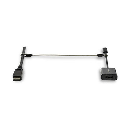 StarTech Sicherheitskabel - 20er Pack - Kabelschloss - verstellbar - Sicherheitskabel - Silber - 30 cm - TAA-konform