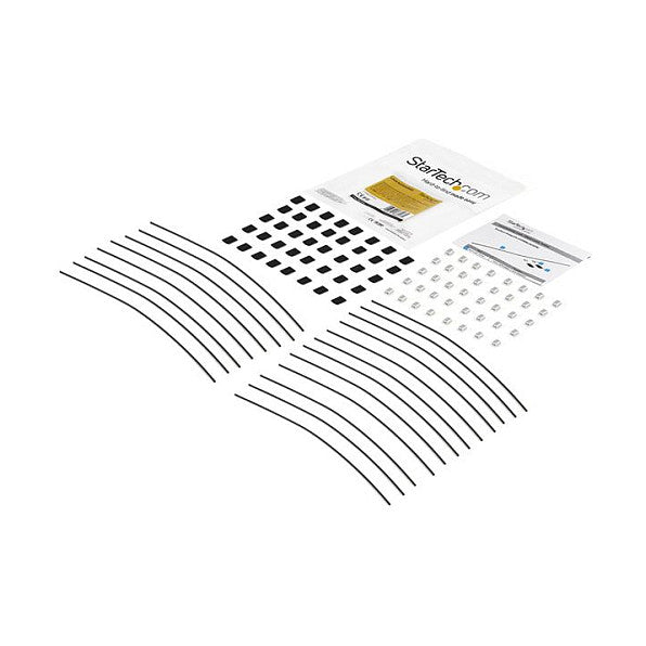StarTech Sicherheitskabel - 20er Pack - Kabelschloss - verstellbar - Sicherheitskabel - Silber - 30 cm - TAA-konform