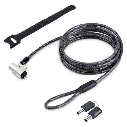 StarTech Laptop cable lock 6Ft Compatible With Noble Wedge, Laptop Cable Lock, 6Ft (2m)