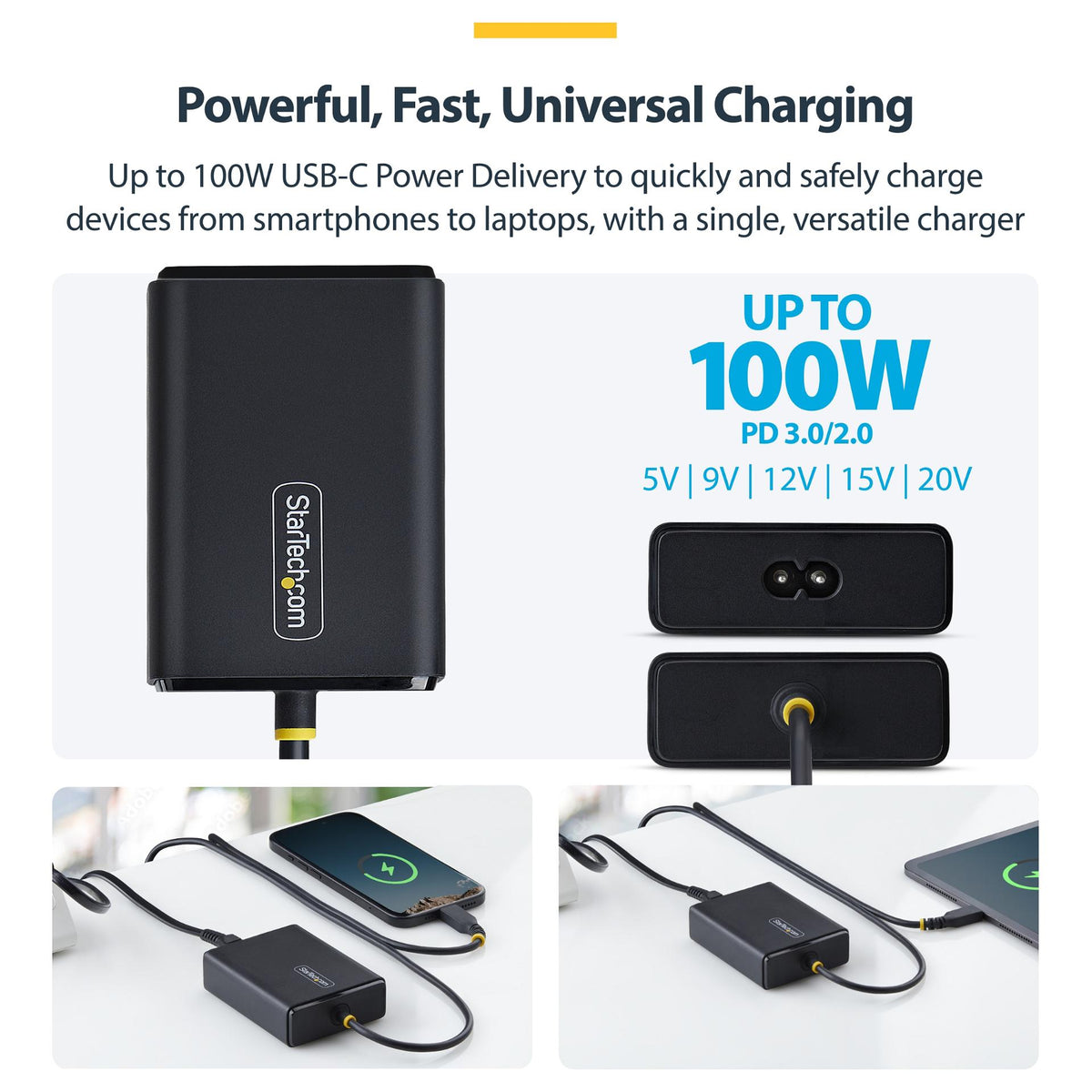 StarTech 100W USB-C LAPTOP CHARGER