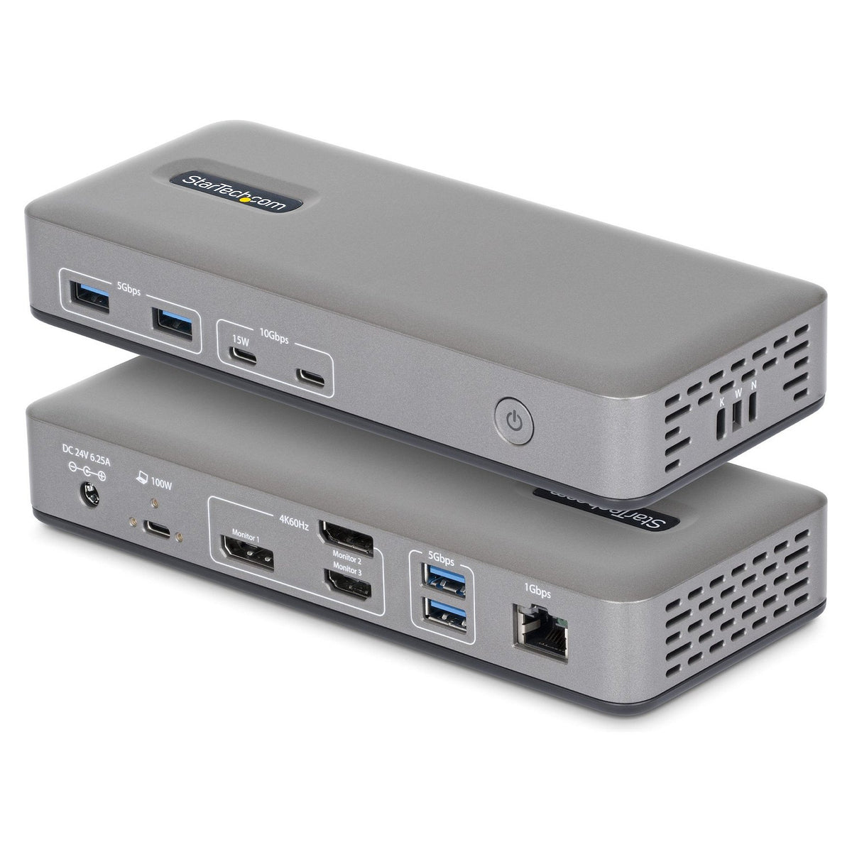 D StarTech 3X MONITOR USB-C DOCK 100W PD
