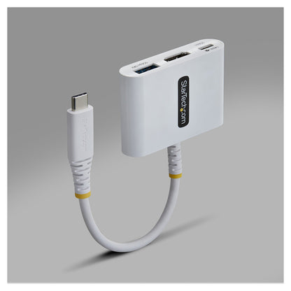 D StarTech USB-C zu HDMI Multiport Adapter mit 140W PD Ladeleistung 4K 60Hz HDMI USB 5Gbps Hub Mini Dock