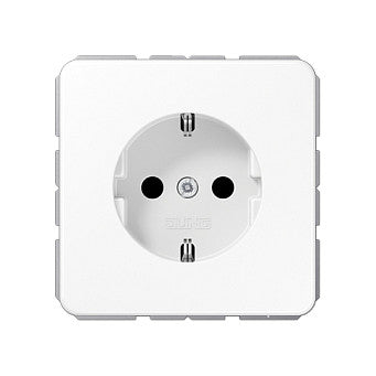 Jung CD1520BFKIWW SCHUKO Steckdose bruchsicher alpinweiß