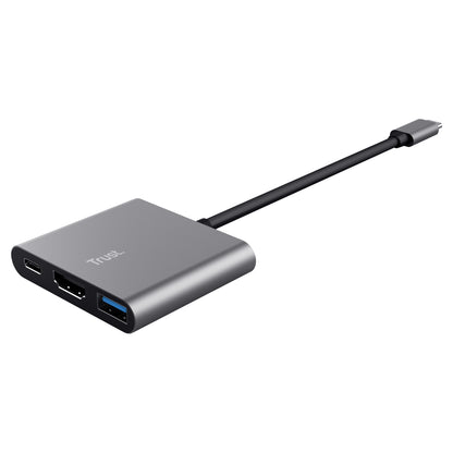 Trust Dalyx 3-in-1 Multiport USB-C Adapter - Dockingstation