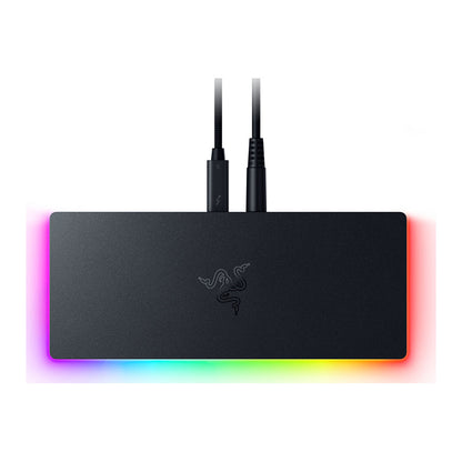 Razer Thunderbolt 5 Dock Desktop-RGB-Dock für mehrere Geräte & Bildschirme, schwarz
