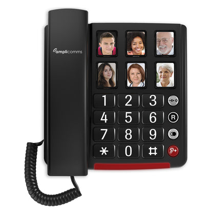 amplicomms BigTel 40 plus Grotastentelefon/Fototasten