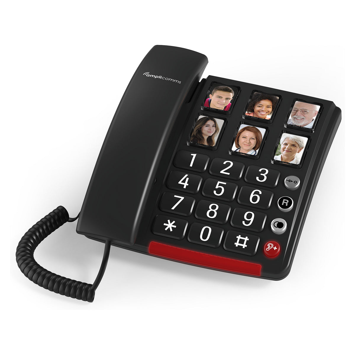 amplicomms BigTel 40 plus Grotastentelefon/Fototasten