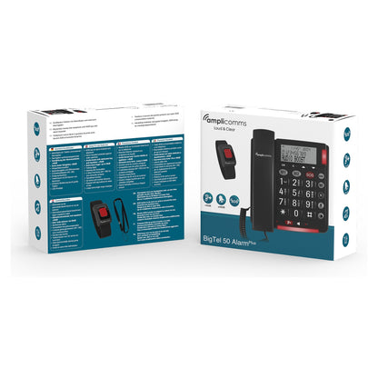 amplicomms BigTel 50 Alarm Plus Grotastentelefon/Fototasten