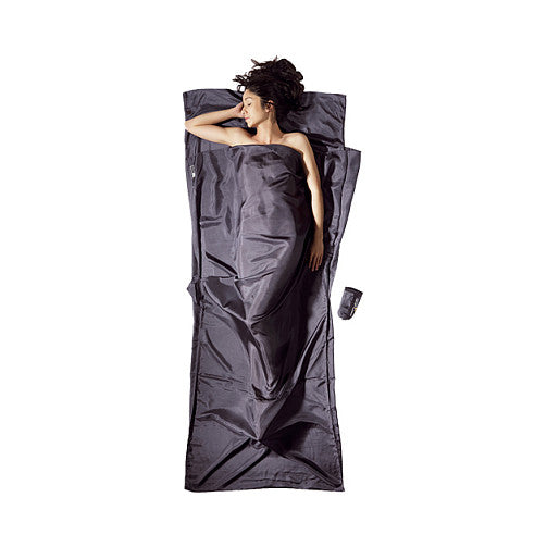 Cocoon Insect Shield TravelSheets, 218 x 90 cm 100% Seide rhino