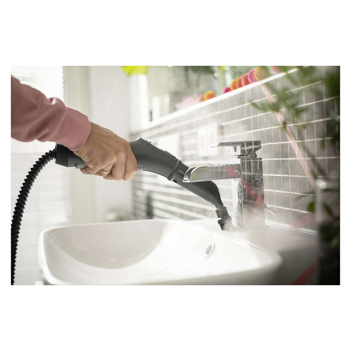 SC 3 Easy Fix (wei/schwarz, 1.900 Watt, mit Bodenreinigungsdse EasyFix)