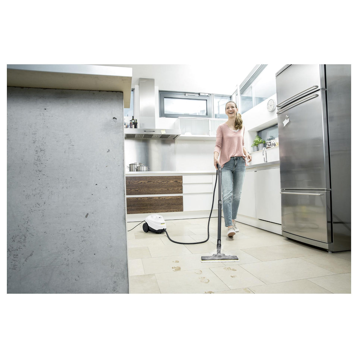 SC 3 Easy Fix (wei/schwarz, 1.900 Watt, mit Bodenreinigungsdse EasyFix)