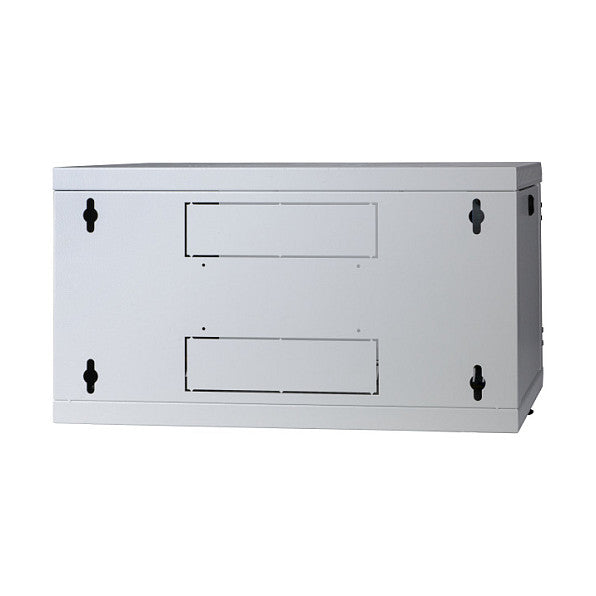 EFB 19" Wandgehäuse 9HE, schwenkend, 2-teilig, RAL7035, Tiefe 600 mm