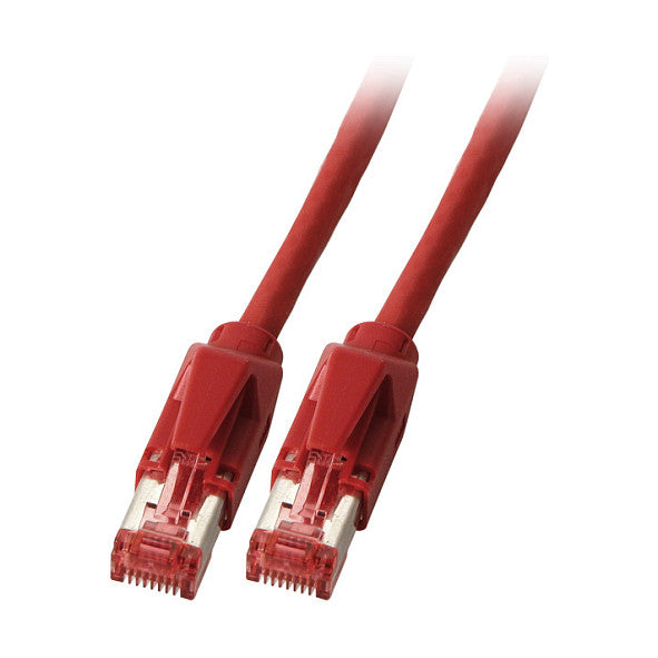 EFB RJ45 Patchkabel Cat.6A S/FTP LSZH Dtwyler 7702 TM21 rot 3m
