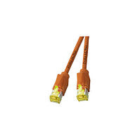 EFB RJ45 Patchkabel Cat.6A S/FTP LSZH Draka UC900 TM31 orange 2m