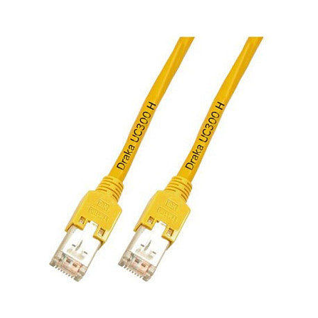 EFB RJ45 Patchkabel Cat.5e F/UTP LSZH Draka UC300 TM11 gelb 0,5m