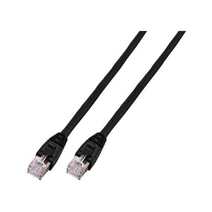 EFB RJ45 Patchkabel Cat.6 U/UTP LSZH CCA schwarz 2m