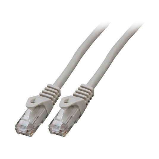 EFB RJ45 Patchkabel Cat.5e U/UTP LSZH CCA AWG24/7 grau 5m