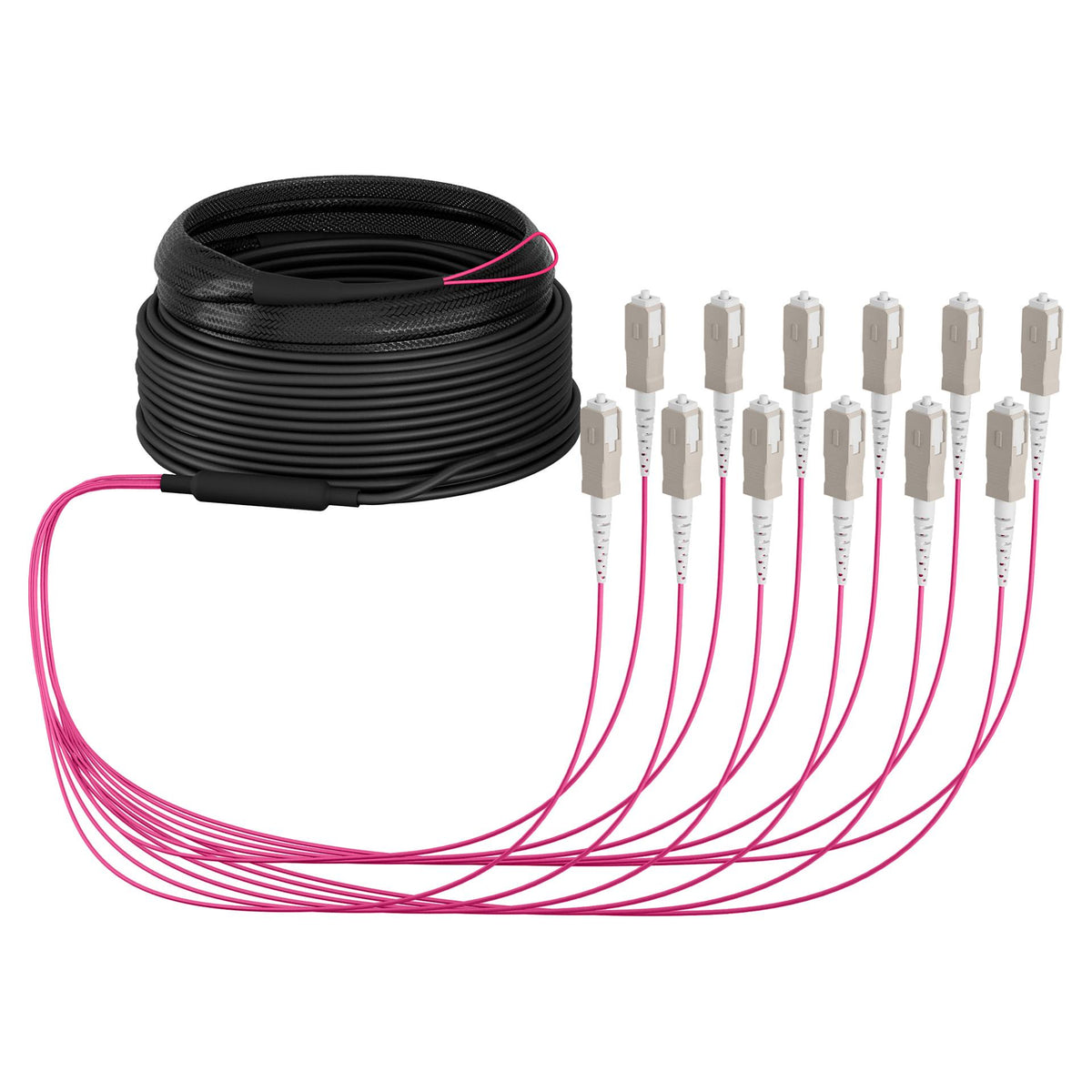 EFB Trunkkabel U-DQ(ZN)BH OM4 12G (1x12) SC-SC 40m Dca LSZH