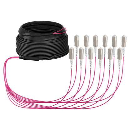 EFB Trunkkabel U-DQ(ZN)BH OM4 12G (1x12) SC-SC 40m Dca LSZH