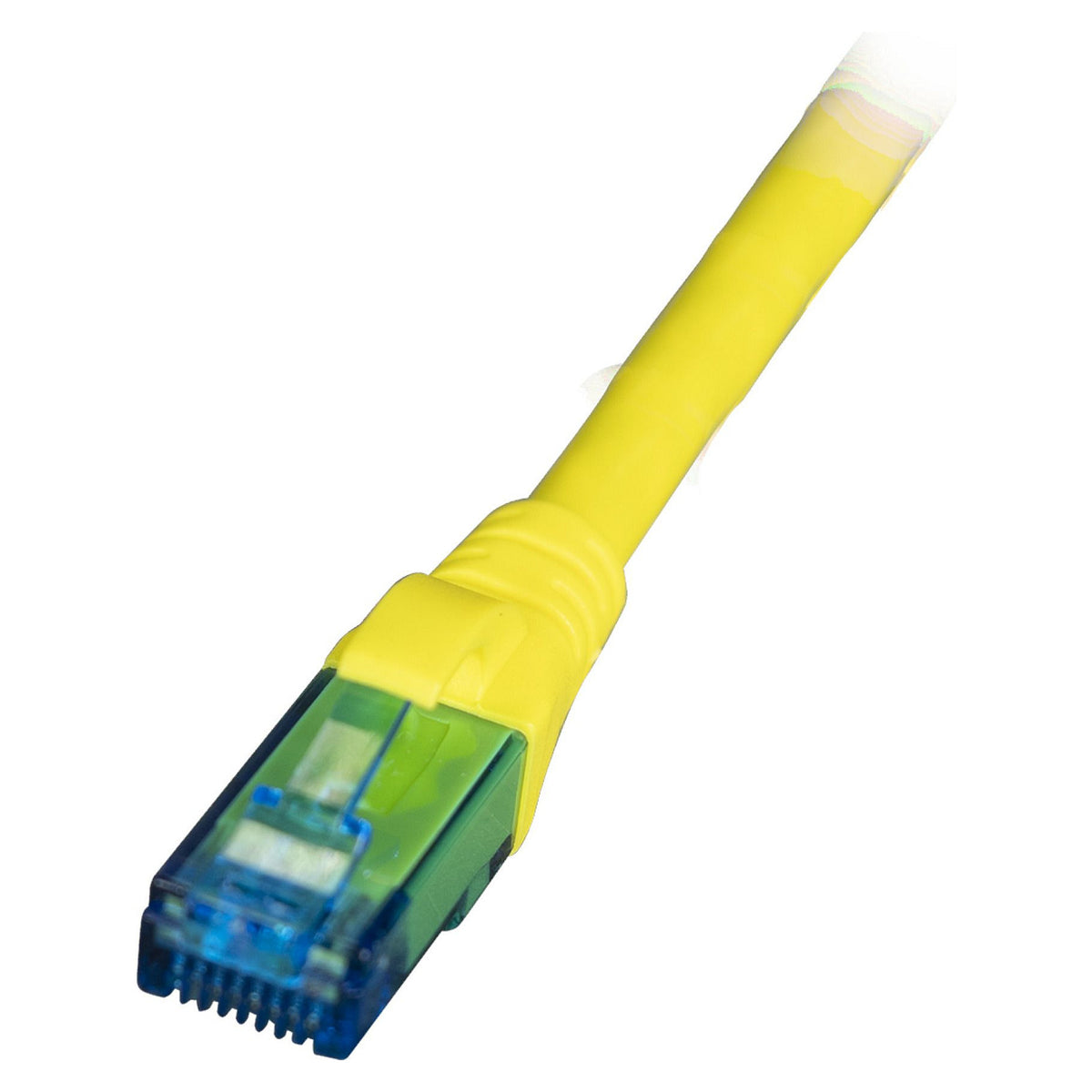 EFB RJ45 Patchkabel Cat.6A U/UTP LSZH Premium 500MHz gelb 15m