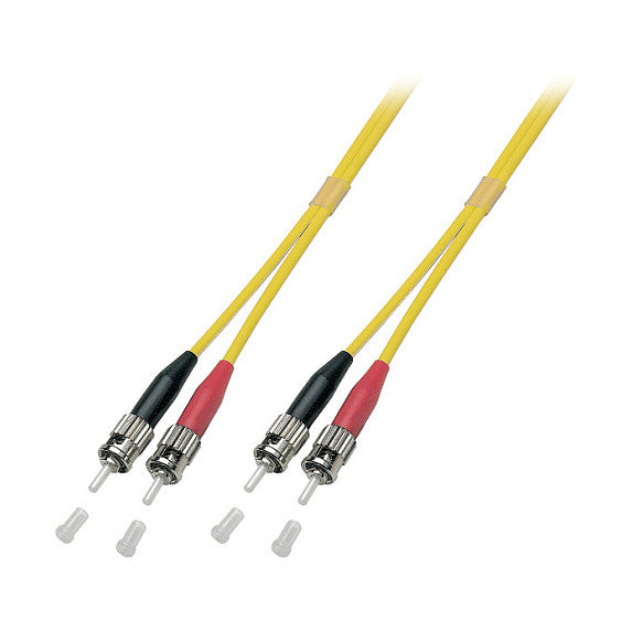 EFB Duplex Patchkabel ST-ST OS2 G652D 20m LSZH 3mm gelb