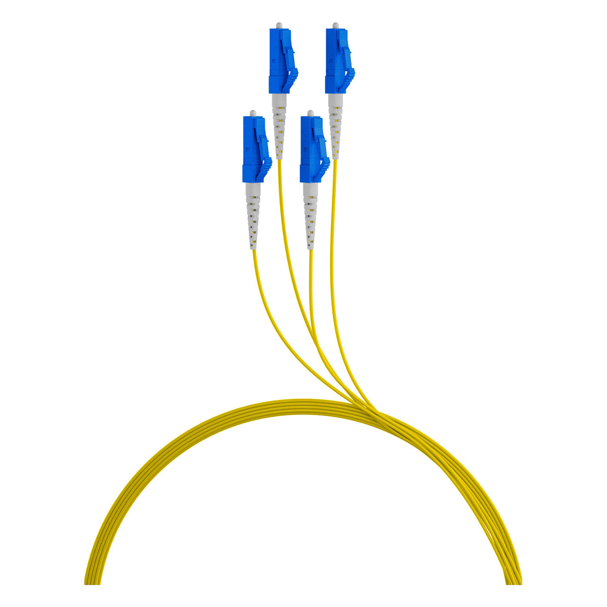 EFB Trunkkabel U-DQ(ZN)BH OS2 4E (1x4) LC-LC 10m Dca LSZH G657A1