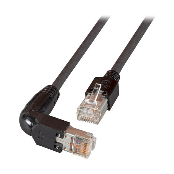 EFB RJ45 Patchkabel Cat.5e S/UTP PVC TM11 1x90 schwarz 5m