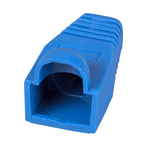 EFB Knickschutztlle RJ45 blau, mit Rastnasenschutz, VPE 100
