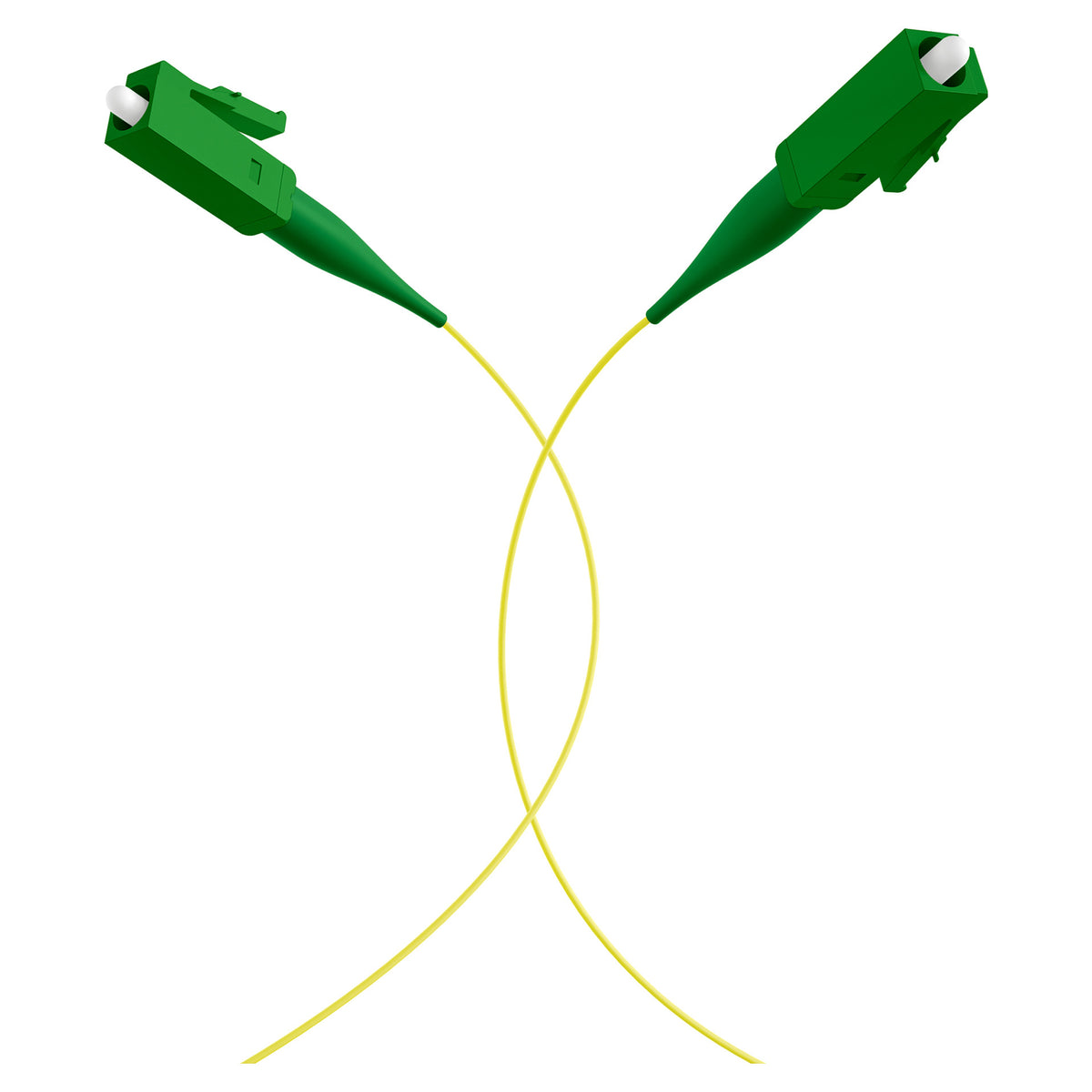 EFB Faserpigtail LC/APC OS2 G657A2 Gelb 2m - 1 Stck