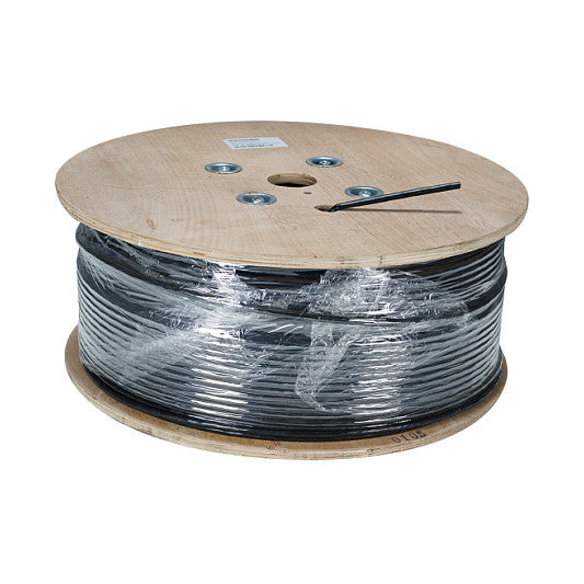 Cat.7 Innen-/Aussenkabel 1200MHz AWG23 S/FTP,PE Mantel, CPR Fca, innen Dca, Sw& Or, 25m