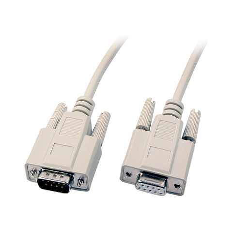 EFB Datenkabel seriell 1:1, 2x DSub 9, St.-Bu., 3,0m, beige