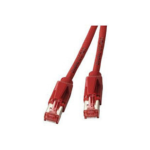 EFB RJ45 Patchkabel Cat.6A S/FTP LSZH Draka UC900 TM21 rot 1,5m