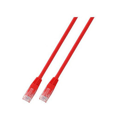 EFB RJ45 Patchkabel Cat.5e U/UTP PVC CCA rot 7,5m
