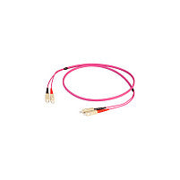 EFB Duplex Patchkabel Flat-Twin SC-SC OM4 35m LSZH 3x5mm erikaviolett