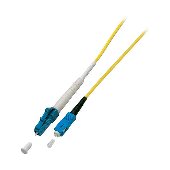 EFB Simplex Patchkabel LC-SC OS2 G657A2 5m LSZH 2mm gelb