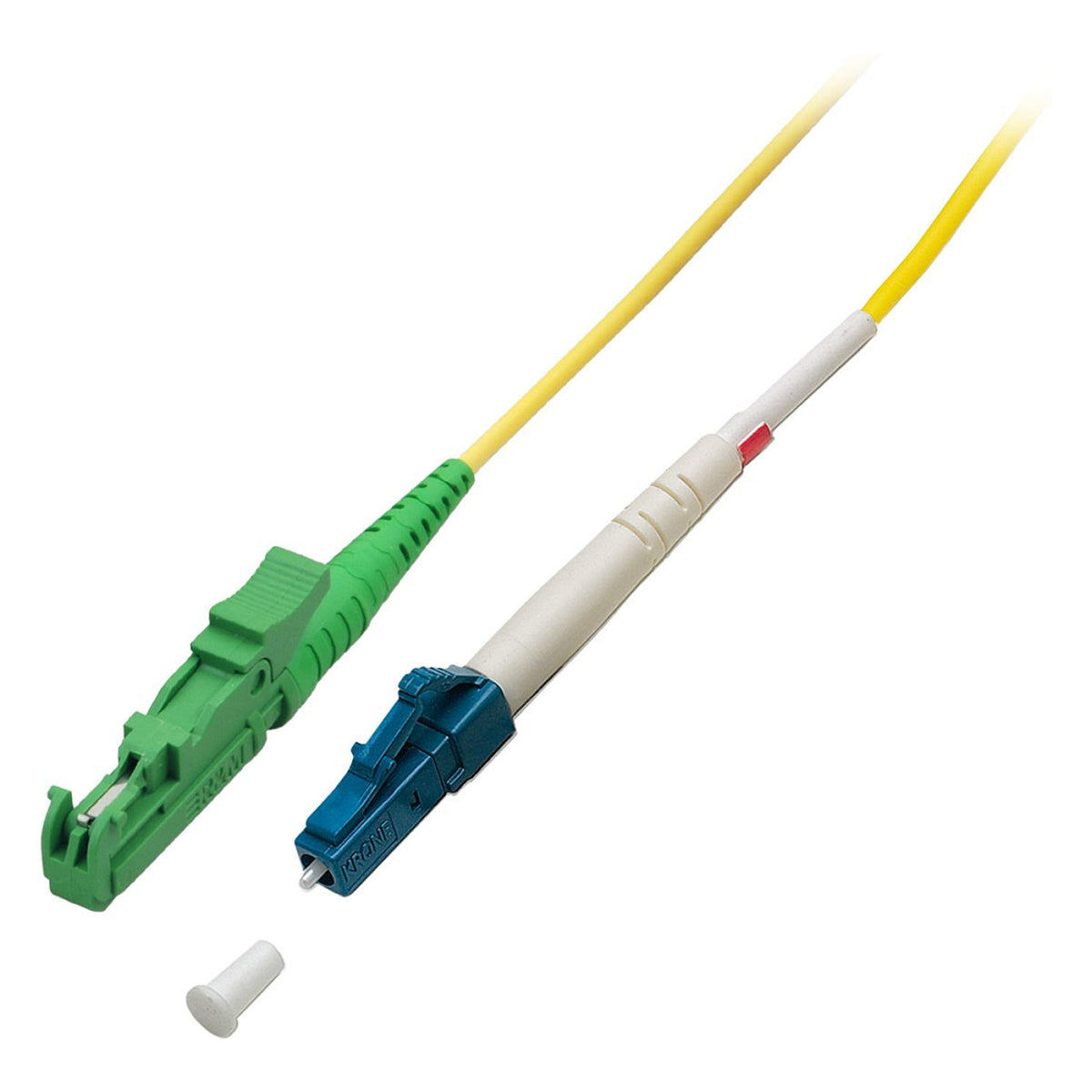 EFB R&M Simplex Patchkabel E2000/APC-LC OS2 2m LSZH 3mm gelb G657A1 Grade C